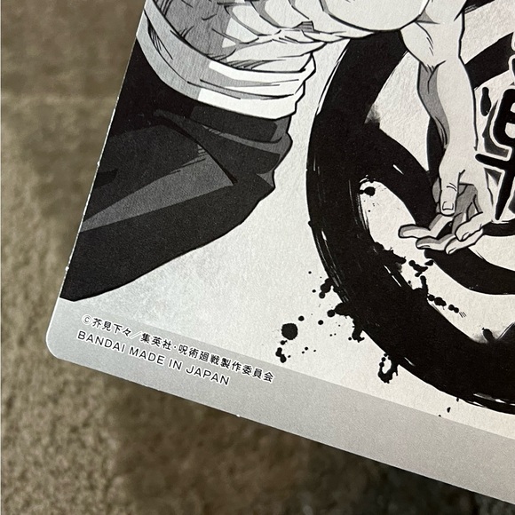 Jujutsu Kaisen Clear Visual Plastic Poster Utahime Iori Anime Japan Exclusive - Picture 6 of 8